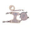 Cross-border cat adjustable leash, cute cat walking rope bag, vest style chest and back strap, pet supplies Item Picture